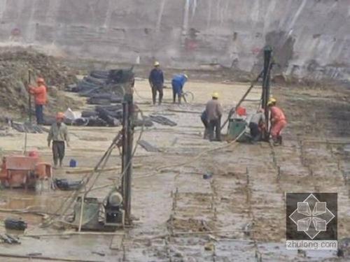 扶余我公司承建北京房山区水池地基注浆加固工程